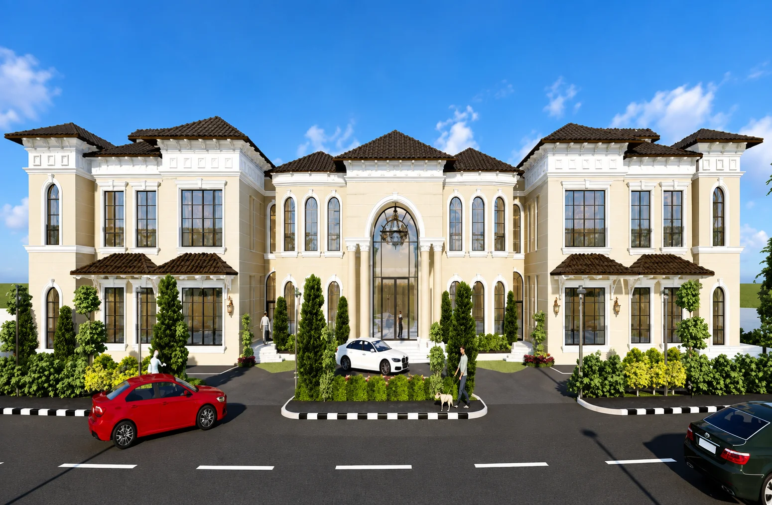 B+G+1+R Private Villa - Vision Max Safety